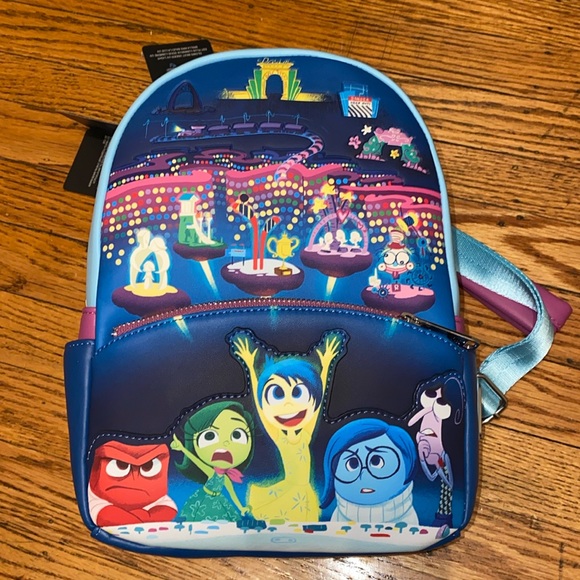 Loungefly Handbags - Loungefly pixar inside out mini backpack nwt